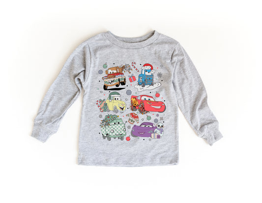 Radiator Springs Christmas - Kids Long Sleeve