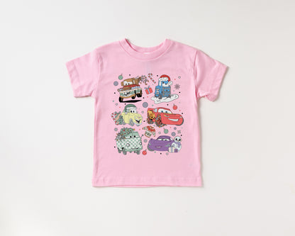 Radiator Springs Christmas - Kids Tee