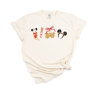 Just a Christmas Girl - Comfort Colors Adult Tee