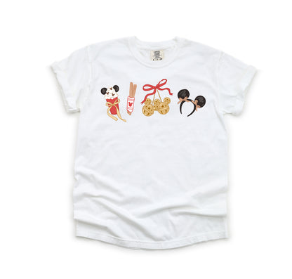 Just a Christmas Girl - Comfort Colors Adult Tee