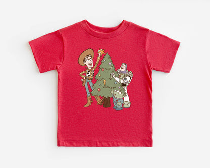 Toys Around the Christmas Tree - Kids Tee