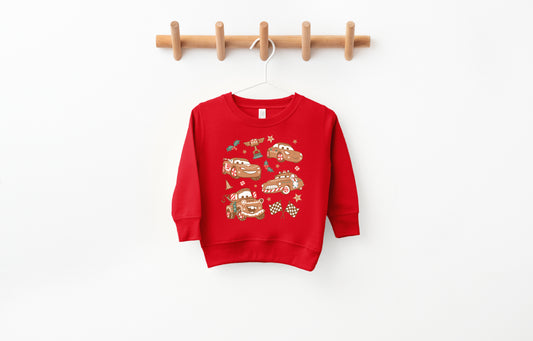 Cookie Car Crew - Kids Fleece Sweatshirt