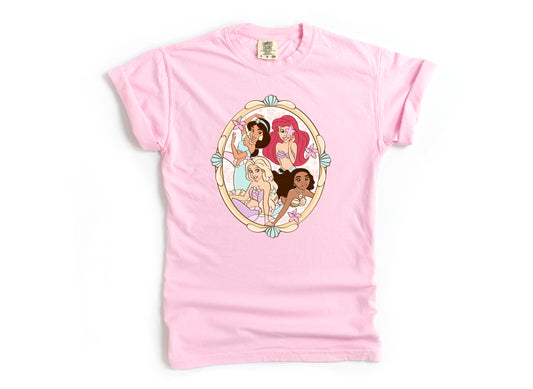 Princess Mermaids - 2X Blossom Comfort Colors Adult Tee *READY TO SHIP*