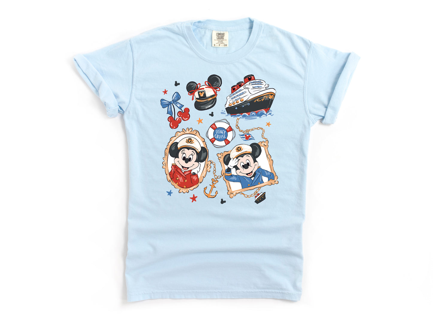 Cruise Charms - Comfort Colors Adult Tee