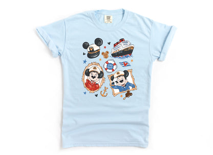 Cruise Snacks - Comfort Colors Adult Tee