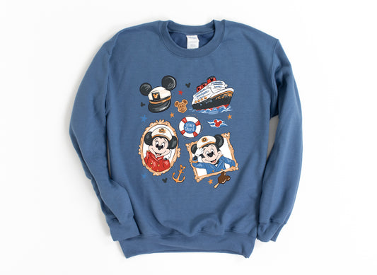Cruise Snacks - Adult Fleece Sweatshirt