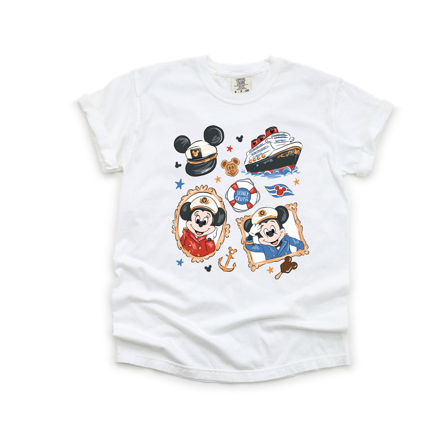 Cruise Snacks - Comfort Colors Adult Tee