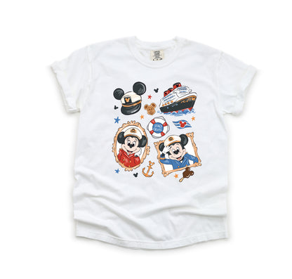 Cruise Snacks - Comfort Colors Adult Tee