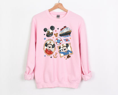 Cruise Snacks - Adult Fleece Sweatshirt