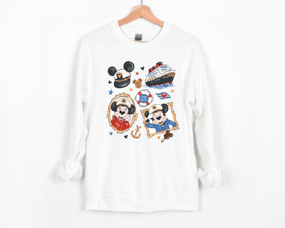 Cruise Snacks - Adult Fleece Sweatshirt