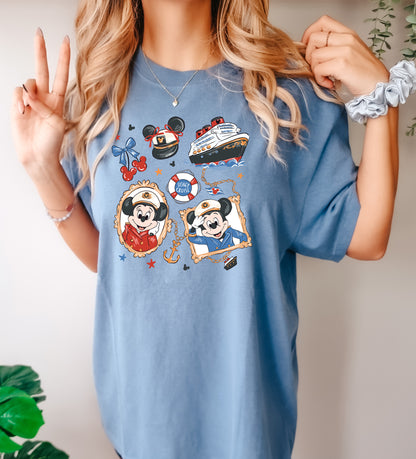 Cruise Charms - Comfort Colors Adult Tee