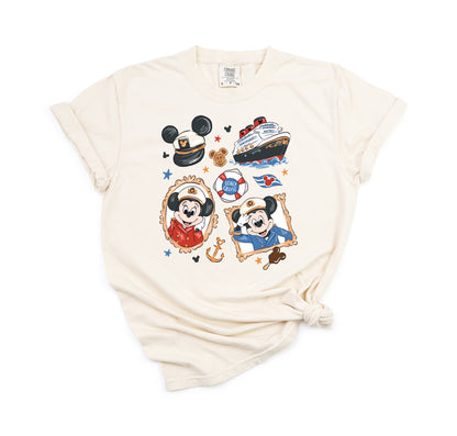 Cruise Snacks - Comfort Colors Adult Tee