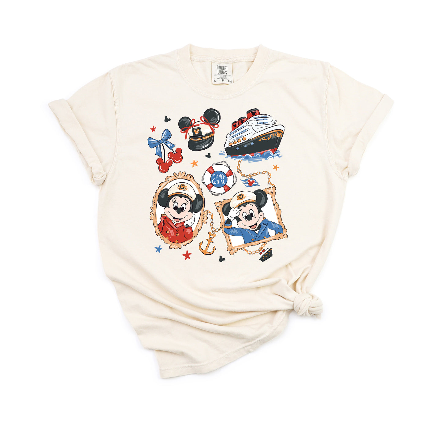 Cruise Charms - Comfort Colors Adult Tee