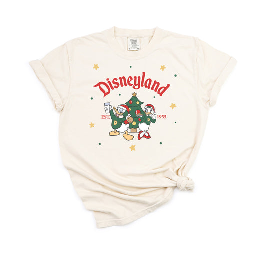 D*land Christmas Ducks - Comfort Colors Adult Tee