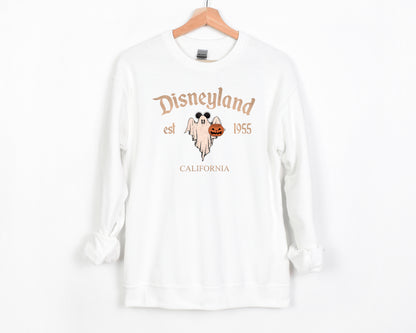 D*Land Ghost Mick  - Adult Fleece Sweatshirt | Neutral ink