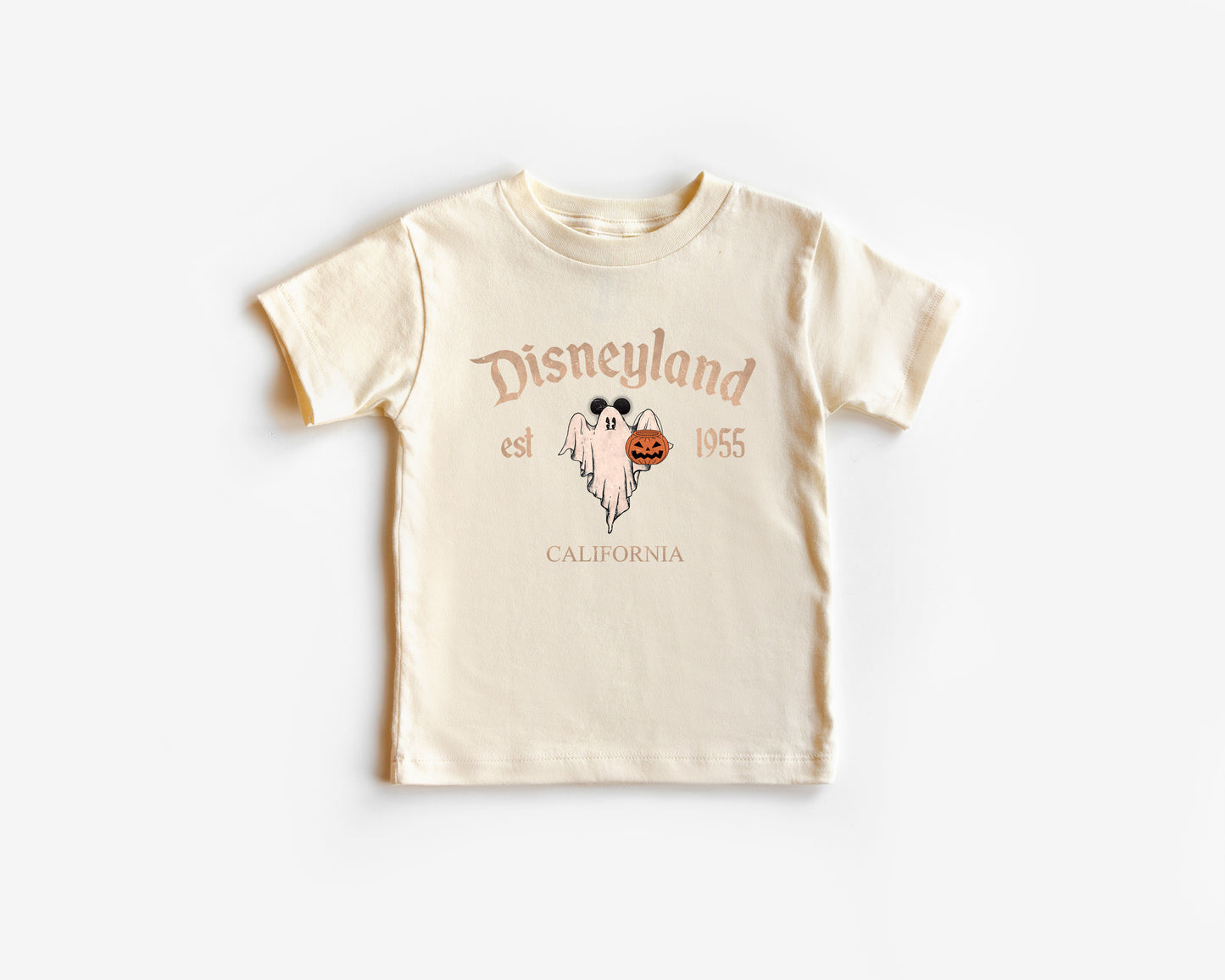 D*land Ghost Mick - Kids Tee | Neutral ink