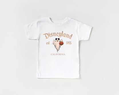 D*land Ghost Mick - Kids Tee | Neutral ink