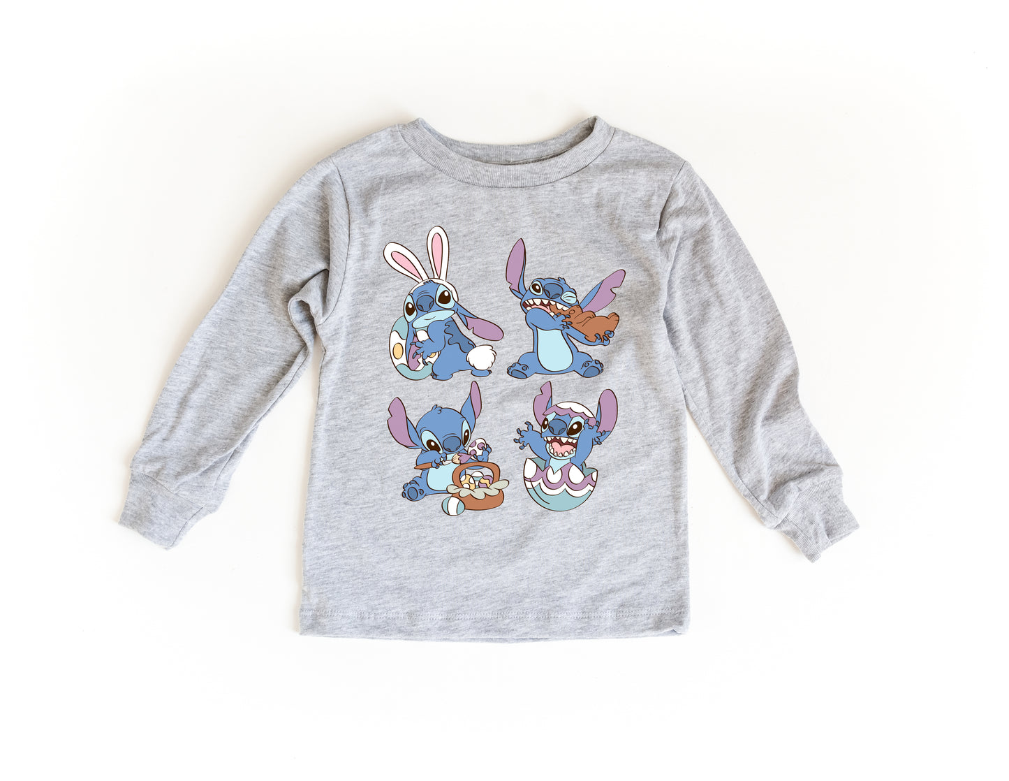 Blue Alien Bunny - Kids Long Sleeve