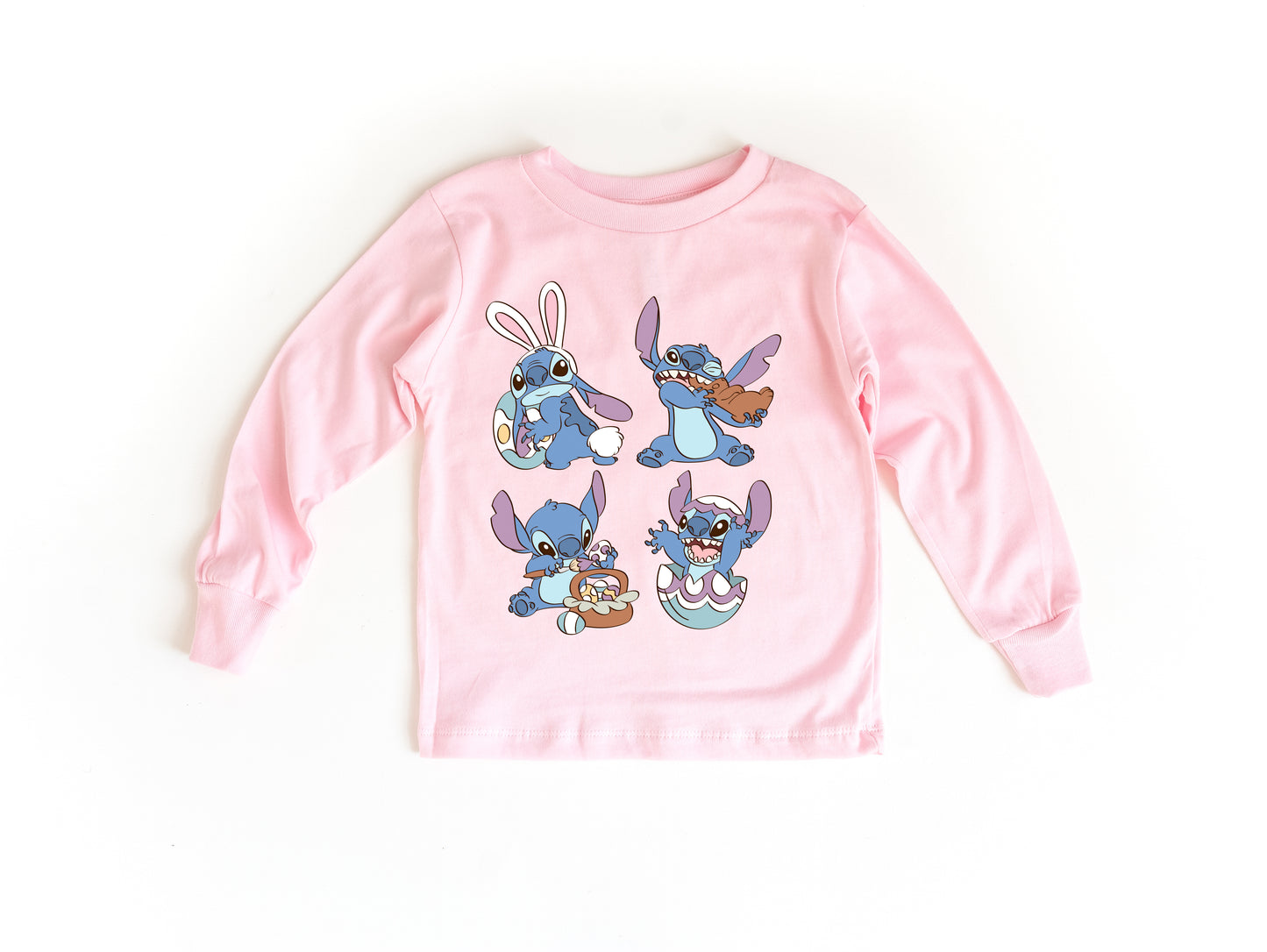 Blue Alien Bunny - Kids Long Sleeve