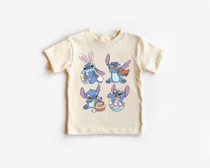 Blue Alien Bunny - Kids Tee