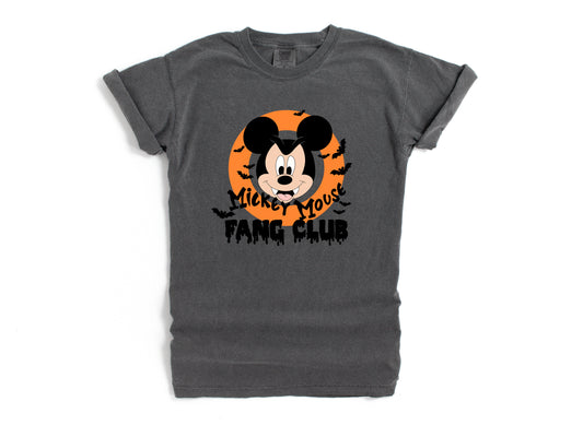 Fang Club - XL Pepper Comfort Colors Adult Tee *READY TO SHIP*