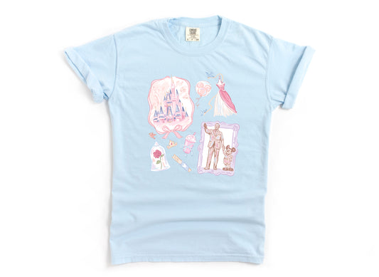 Spring Castle Florida - Comfort Colors Adult Tee