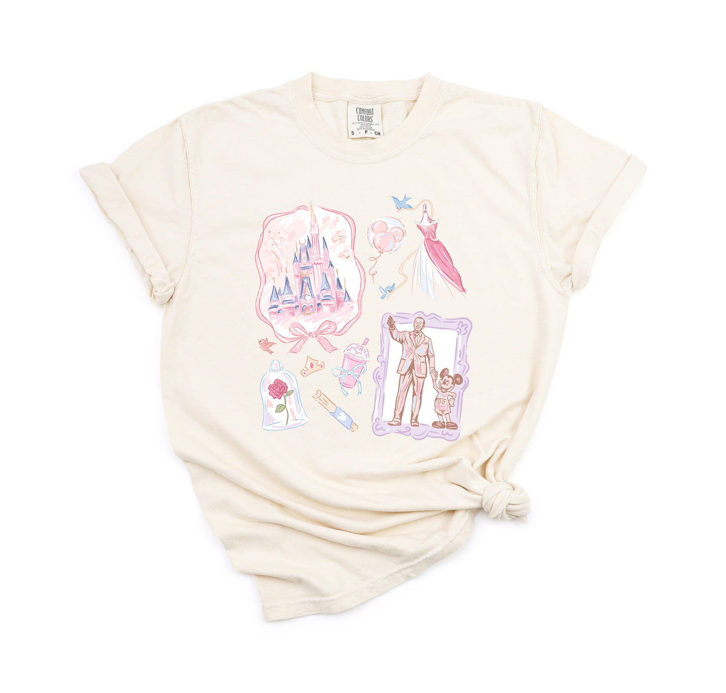 Spring Castle Florida - Comfort Colors Adult Tee