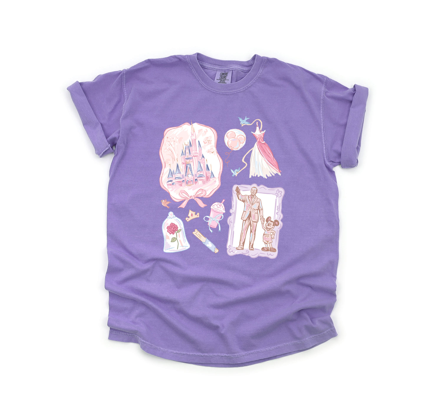 Spring Castle Florida - Comfort Colors Adult Tee