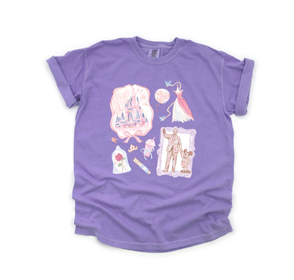 Spring Castle Florida - Comfort Colors Adult Tee