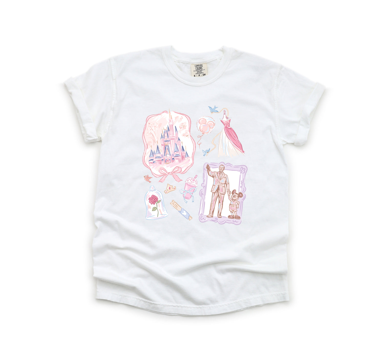 Spring Castle Florida - Comfort Colors Adult Tee