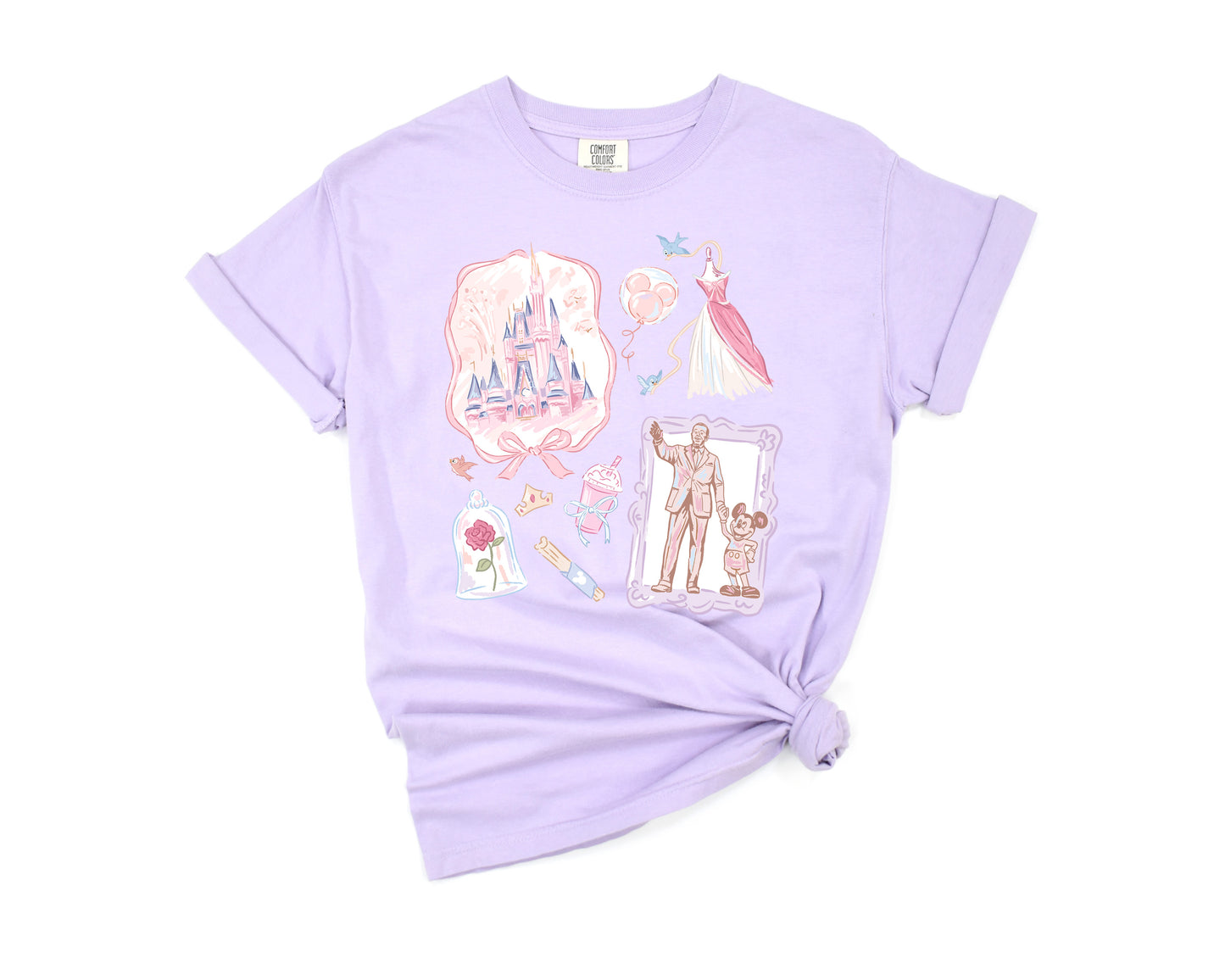 Spring Castle Florida - Comfort Colors Adult Tee