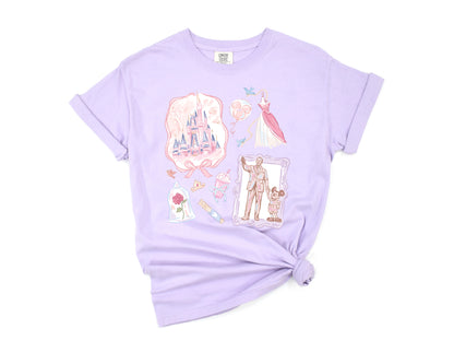 Spring Castle Florida - Comfort Colors Adult Tee