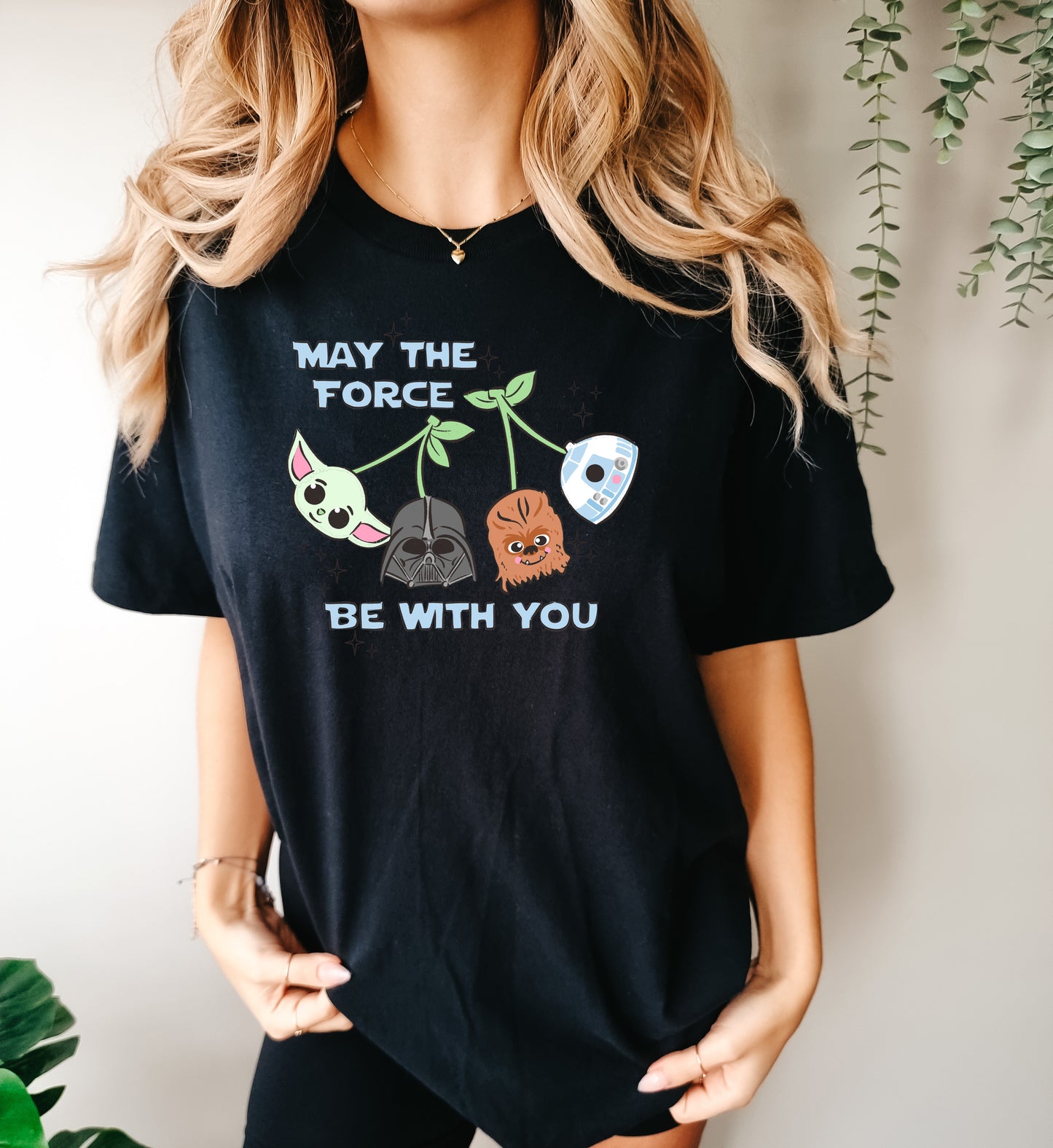 Galactic Cherries Blue - Comfort Colors Adult Tee