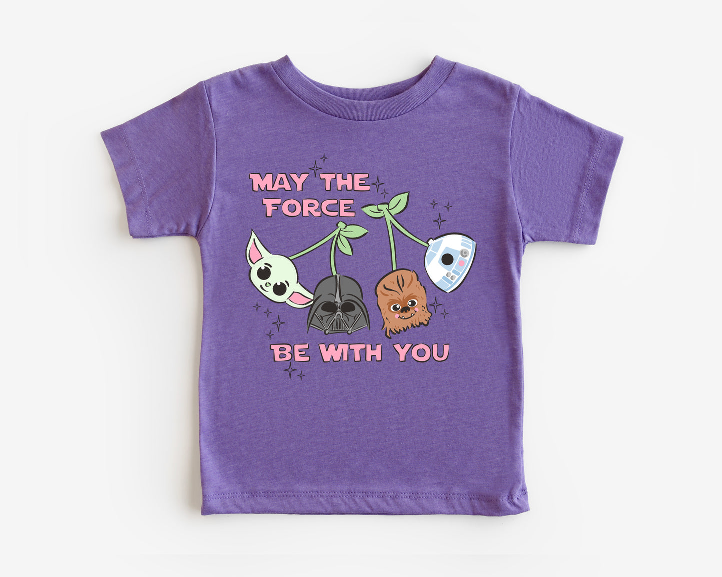 Galactic Cherries Pink - Kids Tee