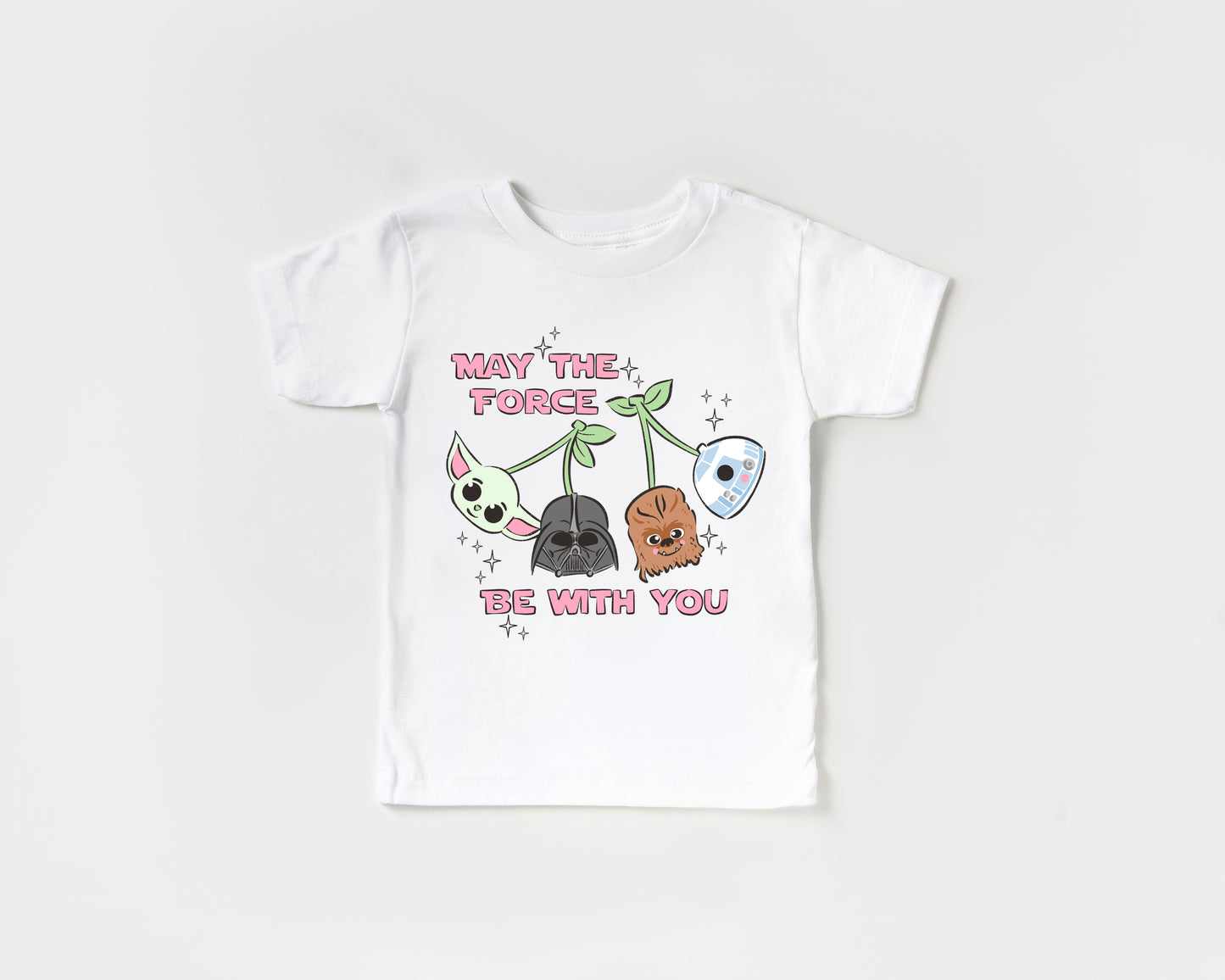 Galactic Cherries Pink - Kids Tee