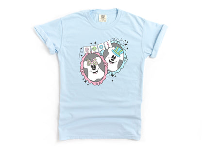 Friendly Ghosts - Comfort Colors Adult Tee