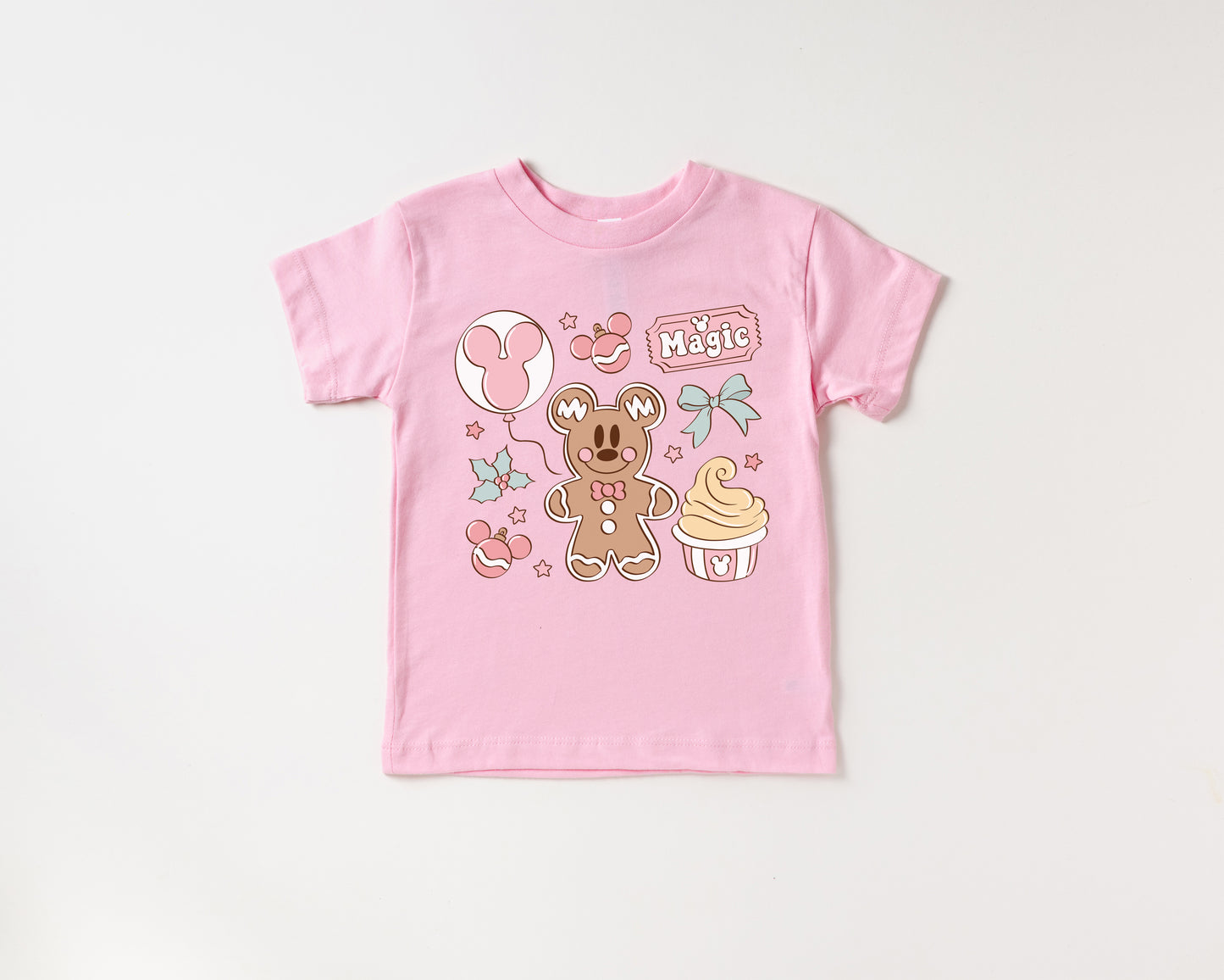 Ginger Cookie Snacks (Pink) - Kids Tee