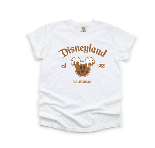 D*Land Gingerbread Mick- Comfort Colors Adult Tee