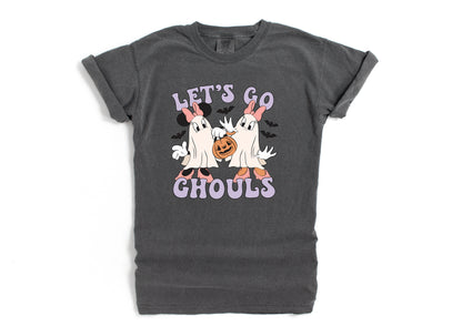 Let's Go Ghouls - Comfort Colors Adult Tee