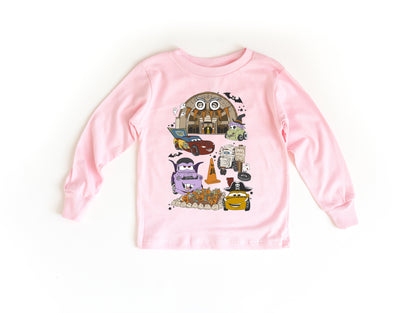 Halloween Carsland- Kids Long Sleeve