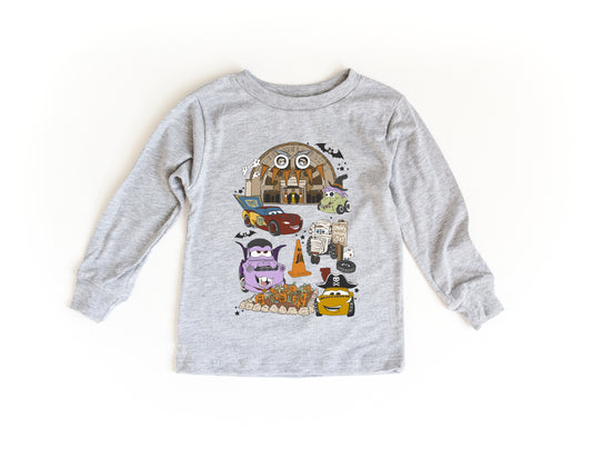 Halloween Carsland- Kids Long Sleeve