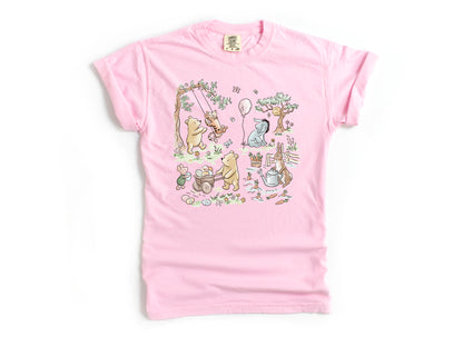 Hundred Acre Easter - Comfort Colors Adult Tee