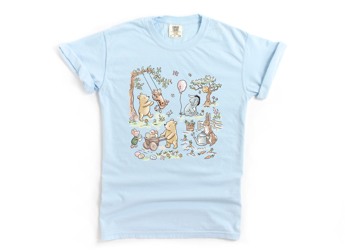 Hundred Acre Easter - Comfort Colors Adult Tee