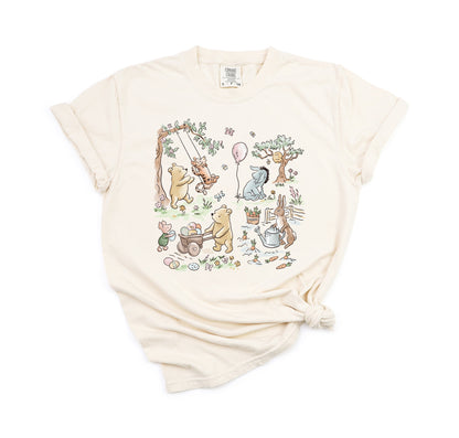 Hundred Acre Easter - Comfort Colors Adult Tee