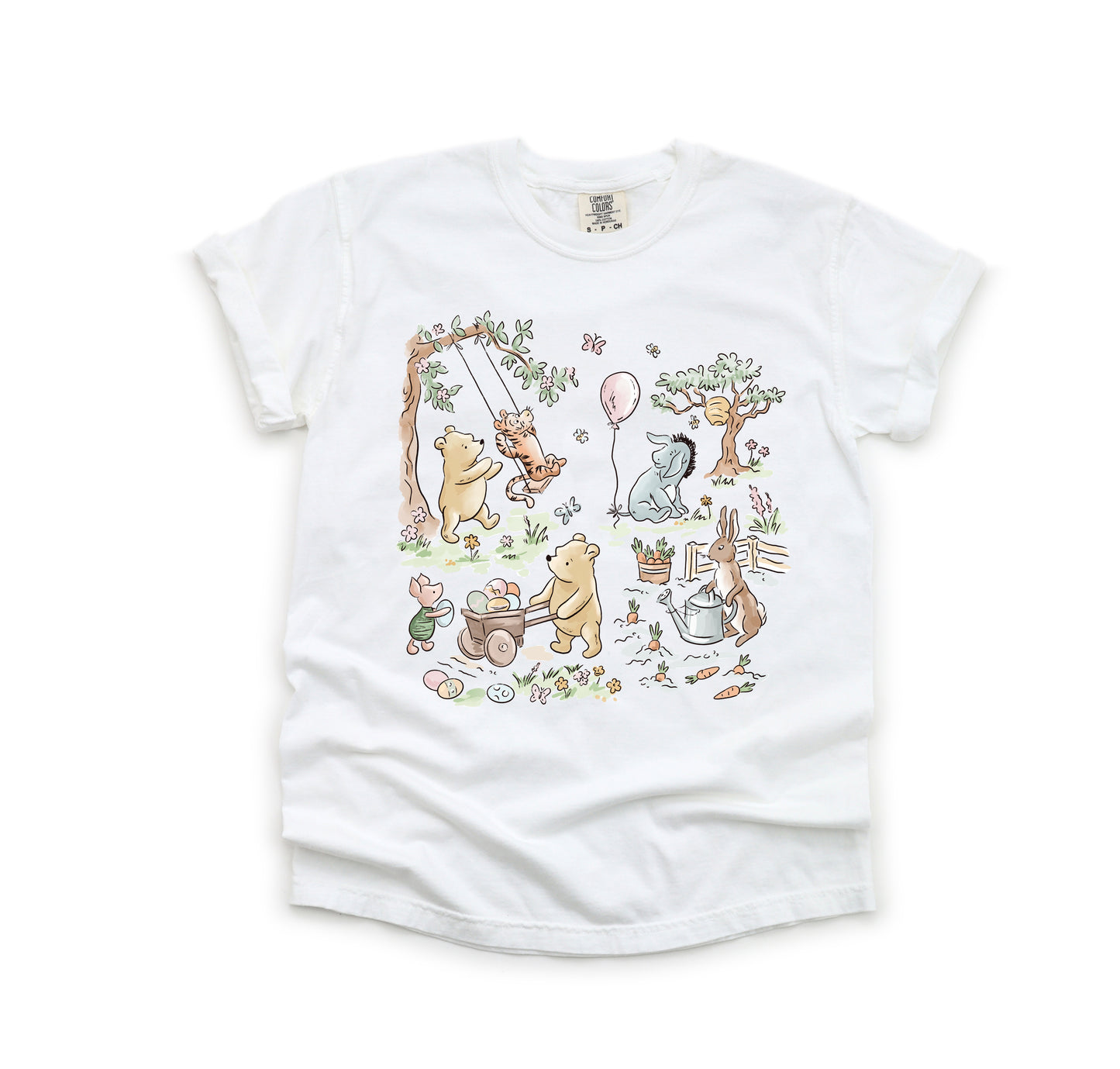 Hundred Acre Easter - Comfort Colors Adult Tee