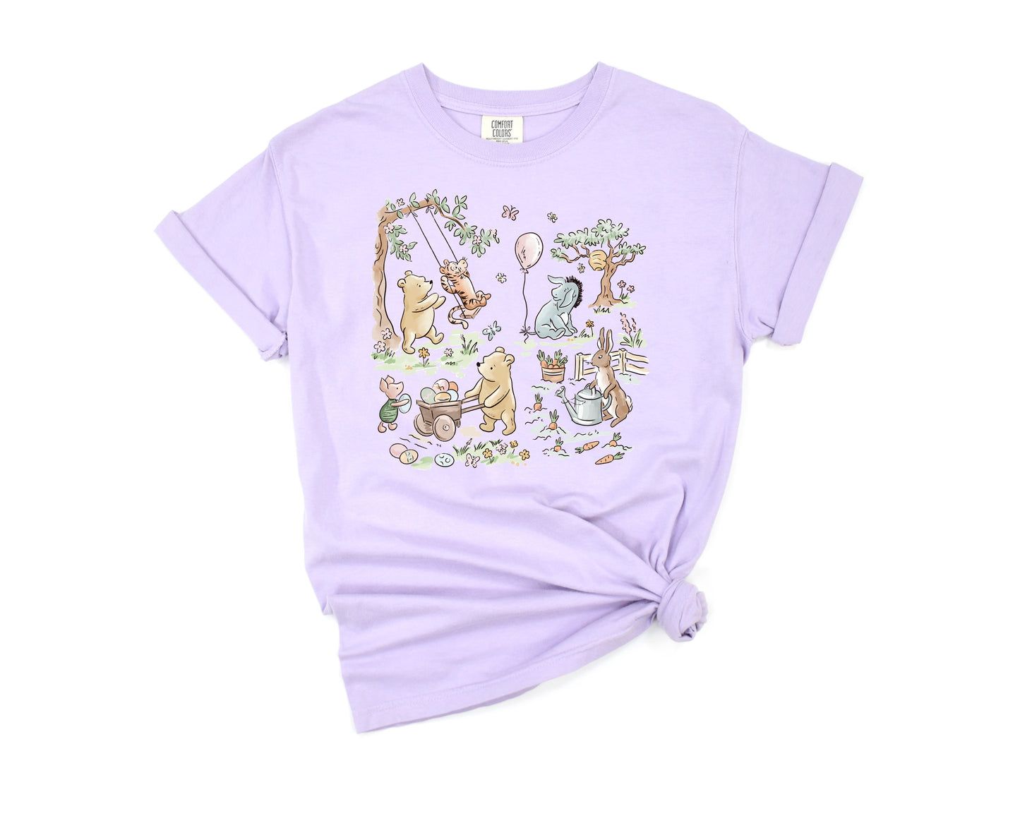 Hundred Acre Easter - Comfort Colors Adult Tee