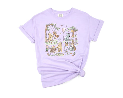 Hundred Acre Easter - Comfort Colors Adult Tee