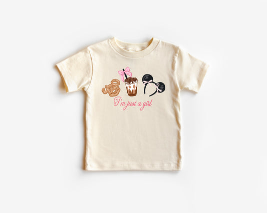 Just a Girl- Kids Tee