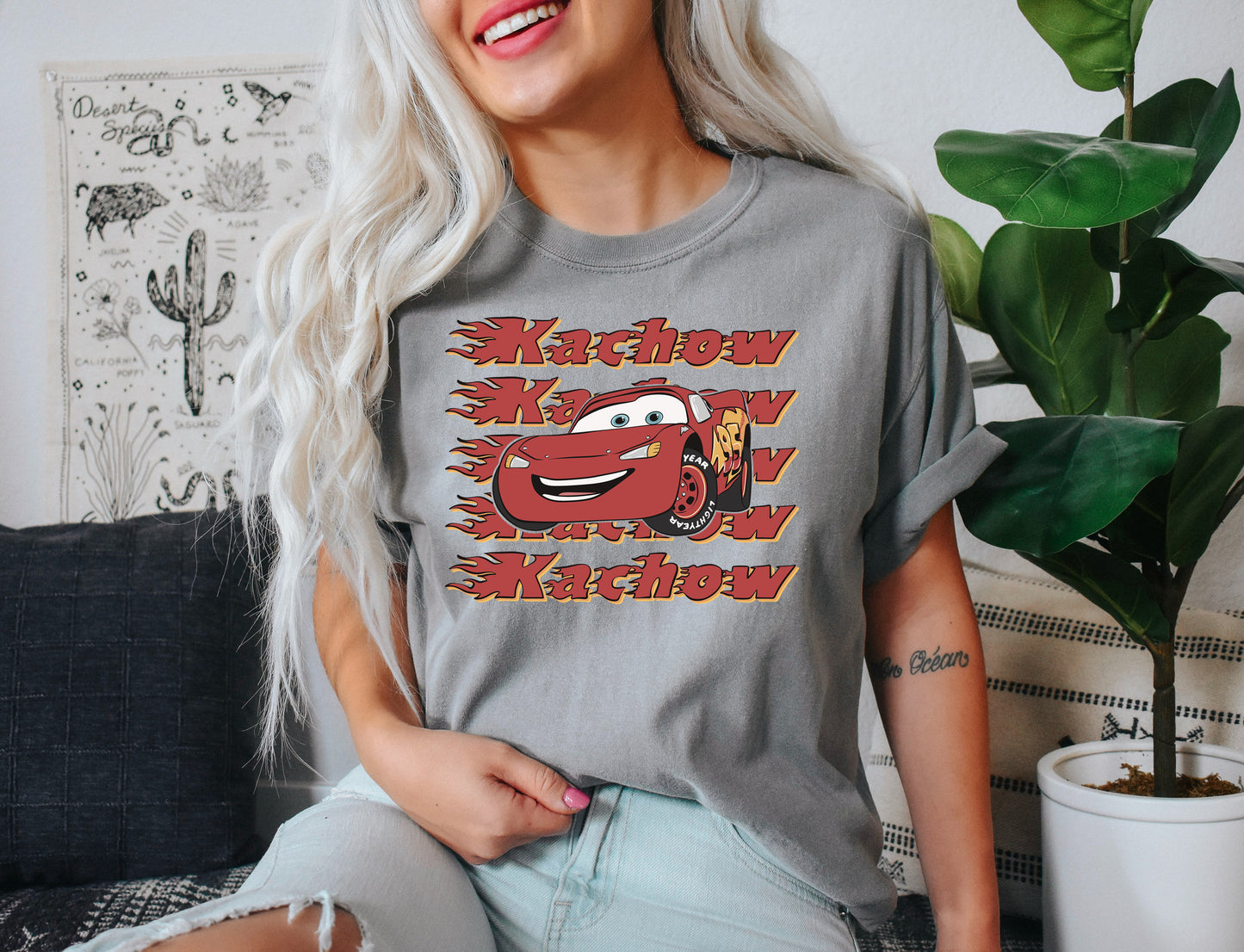 Kachow - Comfort Colors Adult Tee