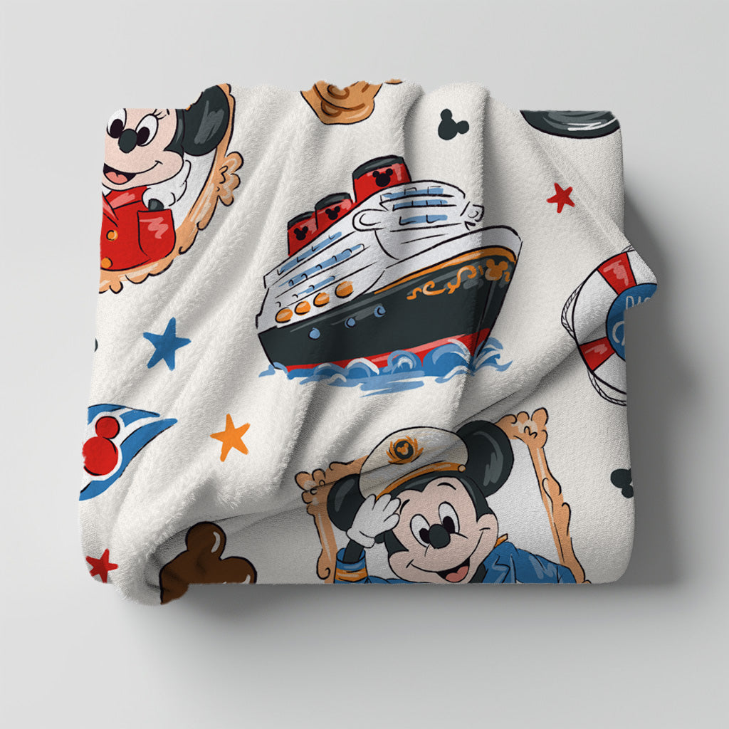 Magic Cruise Minky Throw Blanket *PREORDER*